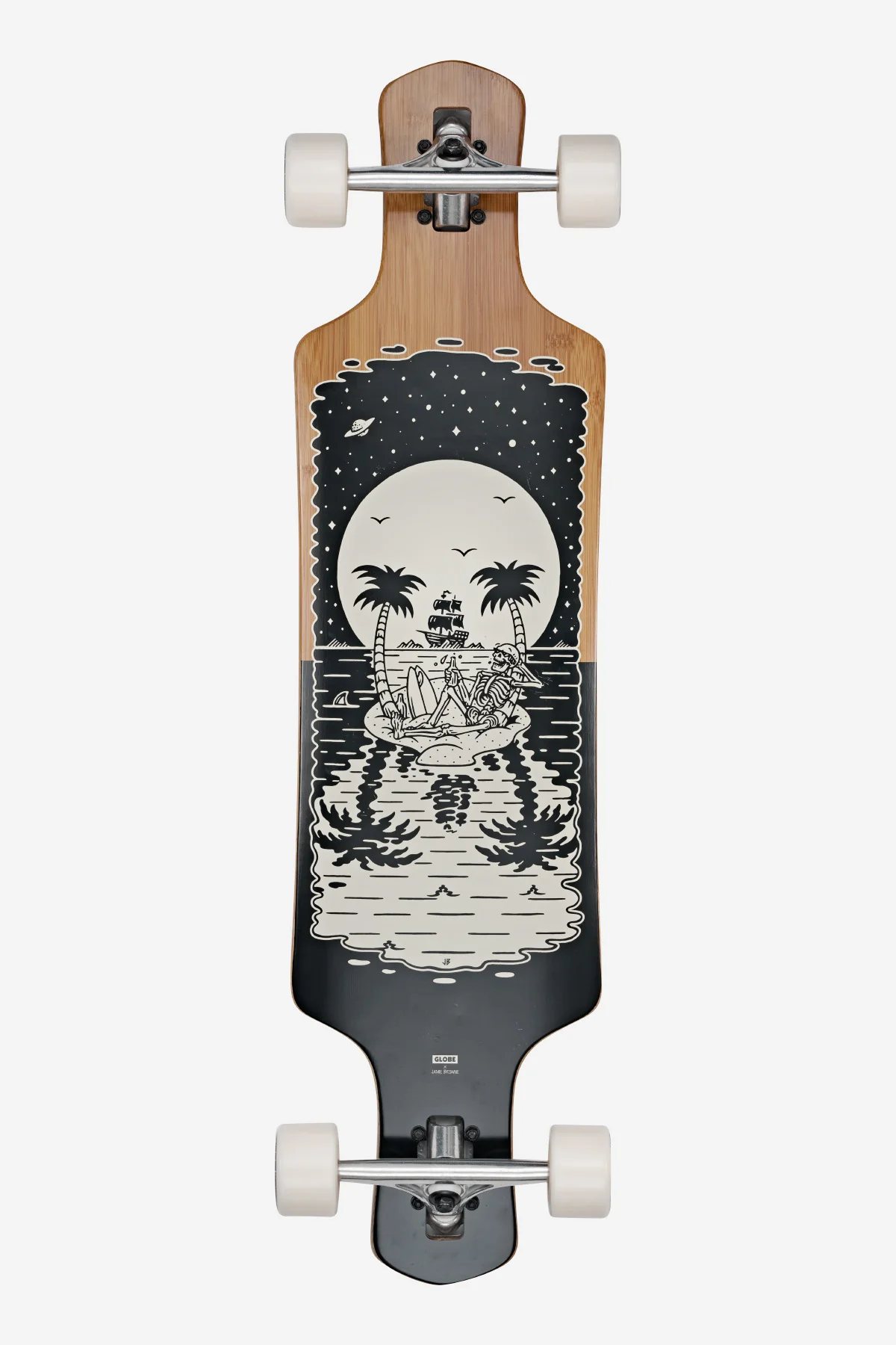Geminon Longboard 38" - Reflection